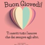 buongiorno e buon giovedì